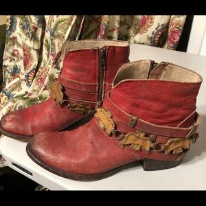 Freebird Red Boots SZ 9